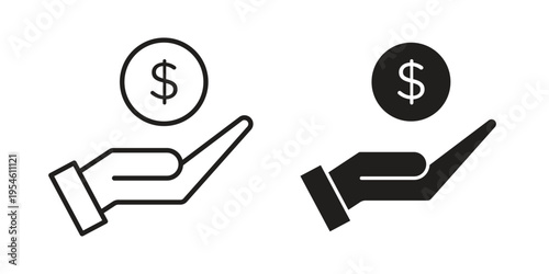Affordable icon in line design. editable stroke icon vector. EPS10