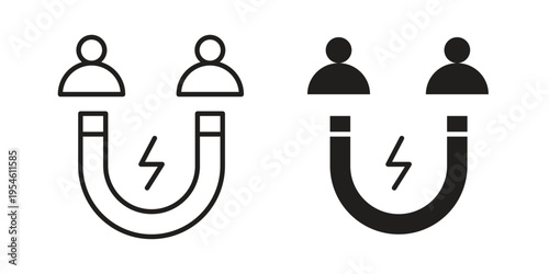 Attraction icon in line design. editable stroke icon vector. EPS10