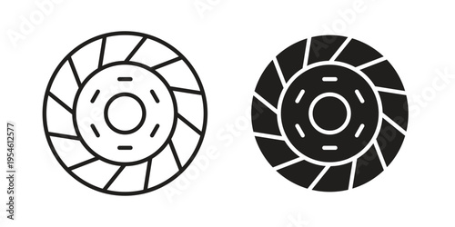 Car clutch icon in line design. editable stroke icon vector. EPS10
