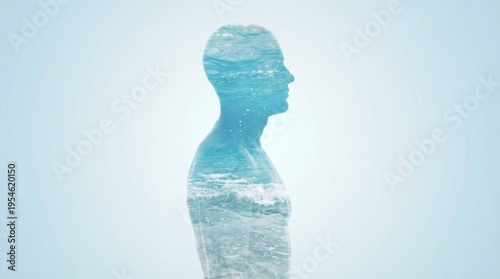 Healthy Lifestyle DNA Concept, Wellness Activities Forming Genetic Structure, World Health Day
