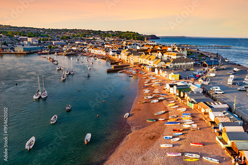 Teignmouth at sunset