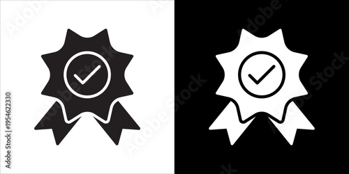 Quality Control Icon Sheet Black And White