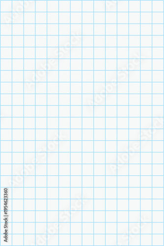 Blue grid paper texture vector