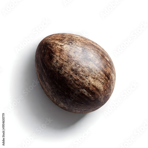 nutmeg isolated on white background
