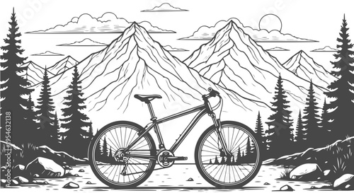 Mountain biking adventure