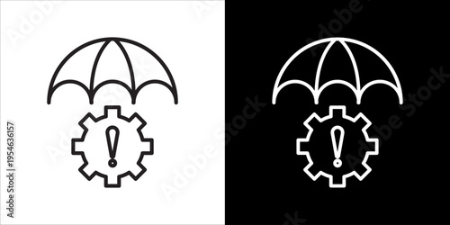 Mitigation Icon Sheet Black And White