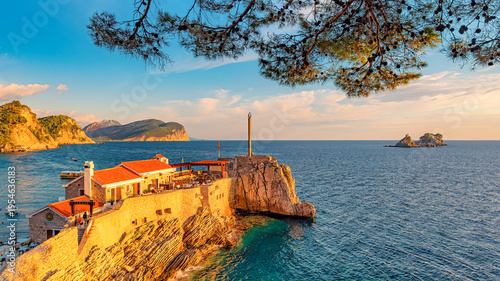 Montenegro Petrovac Coastline Fort
