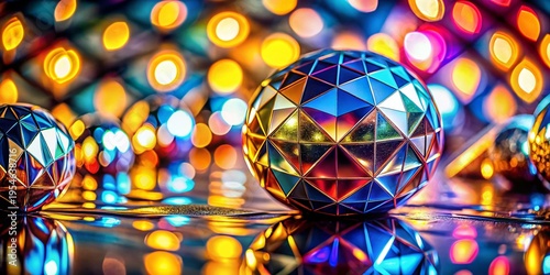 Abstract Macro Photography: Geometric Patterns in Modern Design