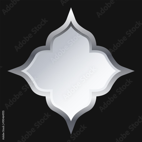 Vector blank gold metal plaques in various vintage shapes with decorative edges. Metal labels for awards, door signs, and engraving. Element for your design.