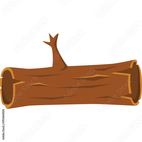 Wood Trunks Illustration