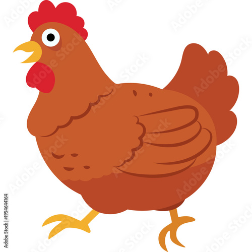 Chicken Hen Illustration