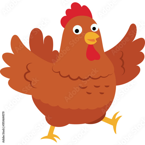 Chicken Hen Illustration