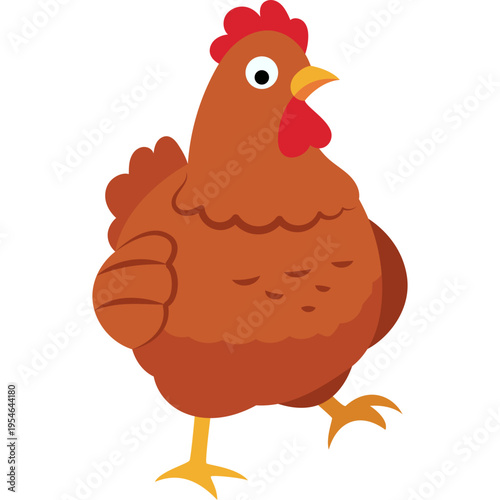 Chicken Hen Illustration