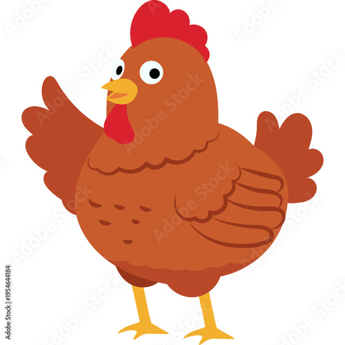 Chicken Hen Illustration