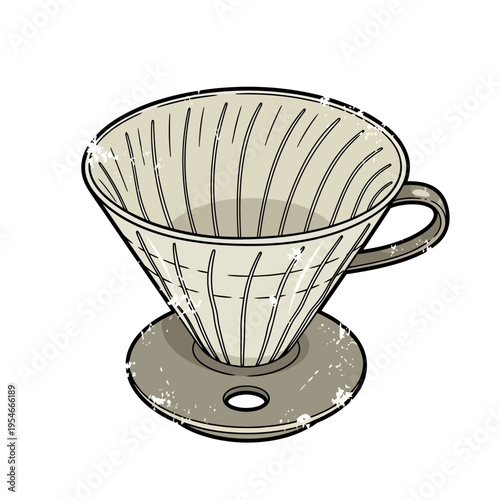 Vintage Coffee Dripper Pour Over