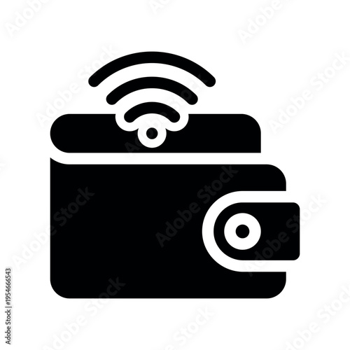 Smart Digital Wallet Electronic Finance Sign
