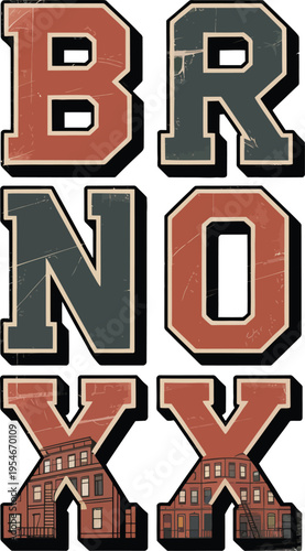 A stylized illustration of the word BRNOXX in bold, colorful letters