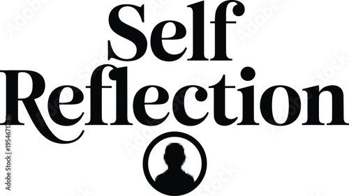 A thought-provoking concept of self-reflection and personal growth.