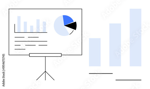 Data visualization. Data visualization tools enhancing business analytics and strategy. Effective data visualization aids in decision making and presentation. Perfect for business, marketing