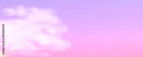 Soft gradient backdrop featuring cotton candy colors, twilight atmosphere with gentle cloud formations, perfect for whimsical designs, starry night themes, and enchanting visuals.