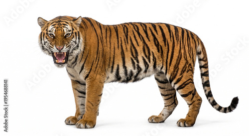 tiger isolated on white background