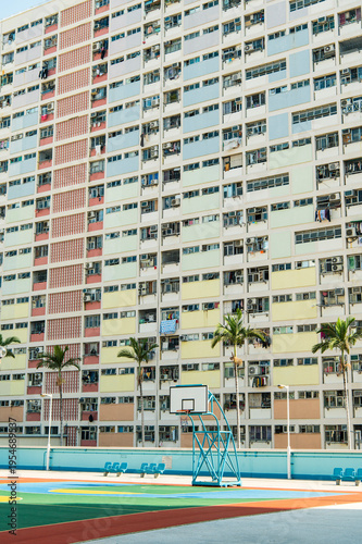 Tapety artystyczne 香港 虹色マンション
