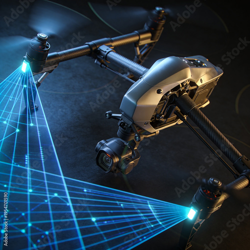 High-tech foldable drone