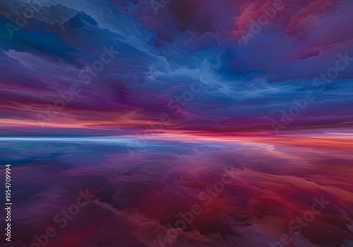 Chromatic Dreamscape: A Digital Canvas