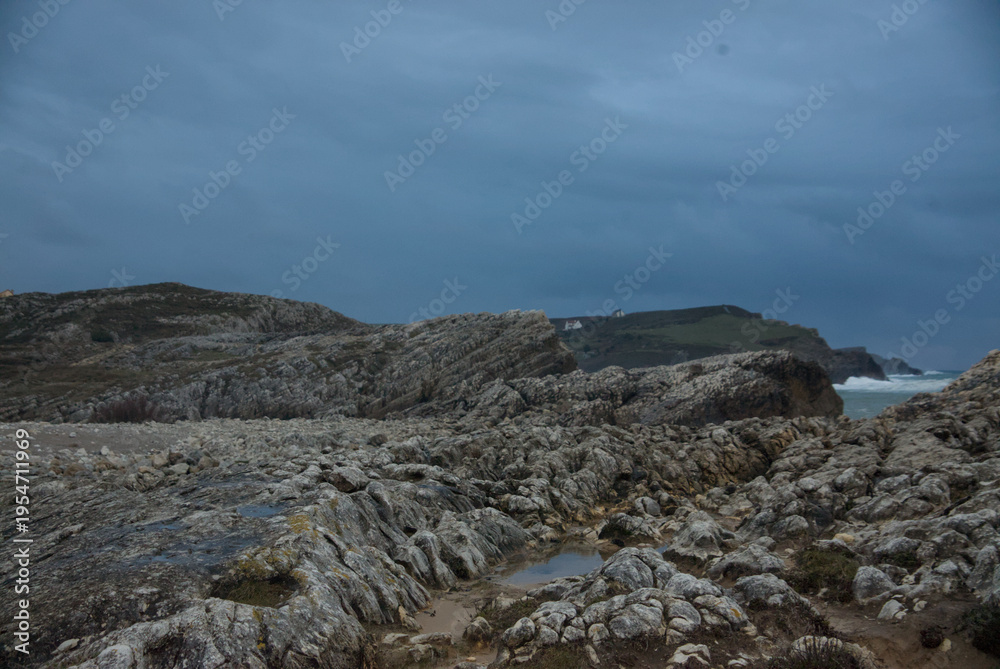 Fototapeta premium virgen del mar, Santander, Cantabria, España