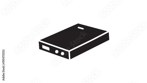 Power bank portable charger with USB ports and indicator lights for mobile devices. featuring battery pack, external battery, backup battery with