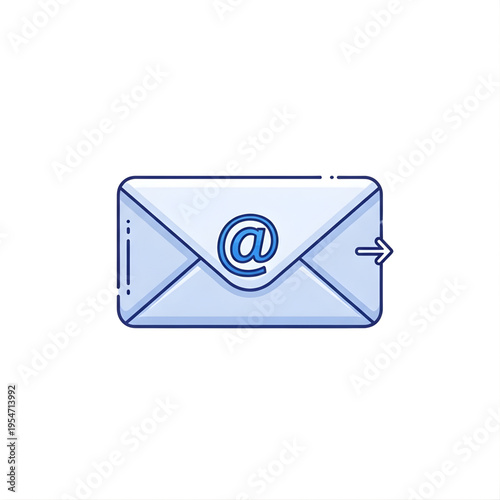 Email Icon With At Symbol