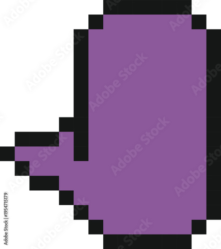 Pixel art boot icon symbolizing retro gaming and digital footwear