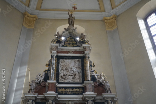 Der Altar in der Loschwitzer Kirche in Dresden