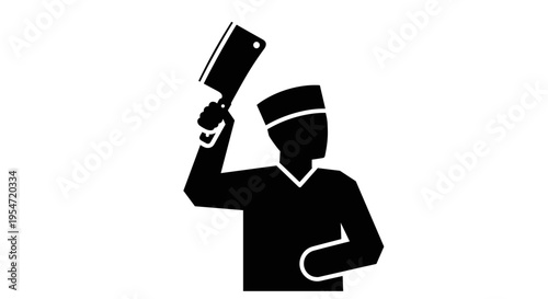 Man holding a paint roller.