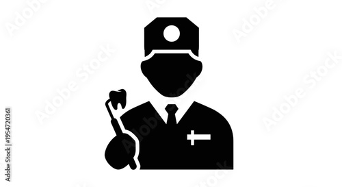 Mechanic Holding a Wrench Tool.