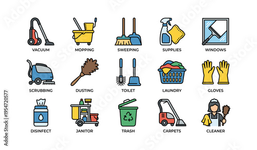 Essential cleaning tools and supplies for home maintenance