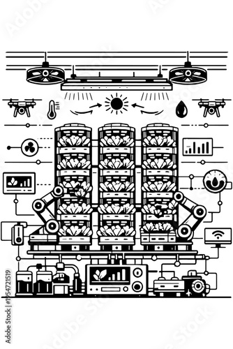 Greenhouse Farming Sustainable Plant Cultivation and Irrigation