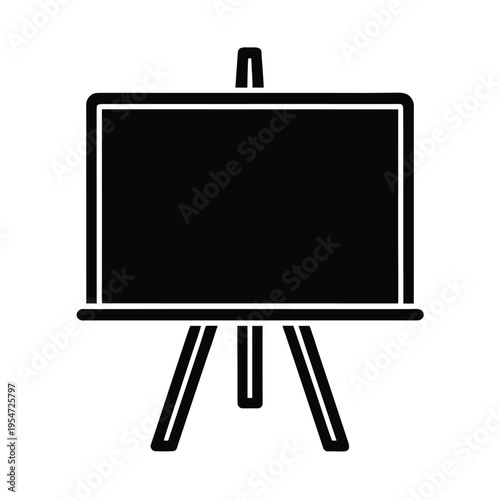 Blackboard Icon Vector Illustration