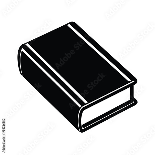 Closed Book Icon Vector Illustration