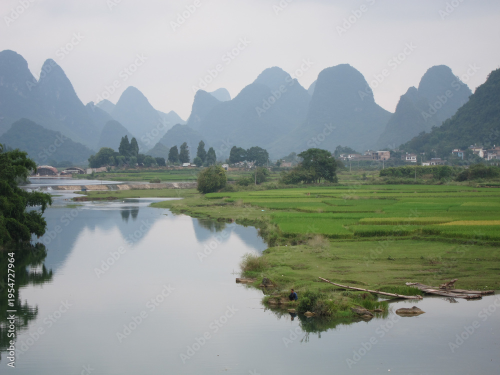 Naklejka premium Guilin Landschaft 2