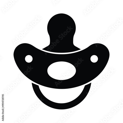 Pacifier Icon Vector Illustration