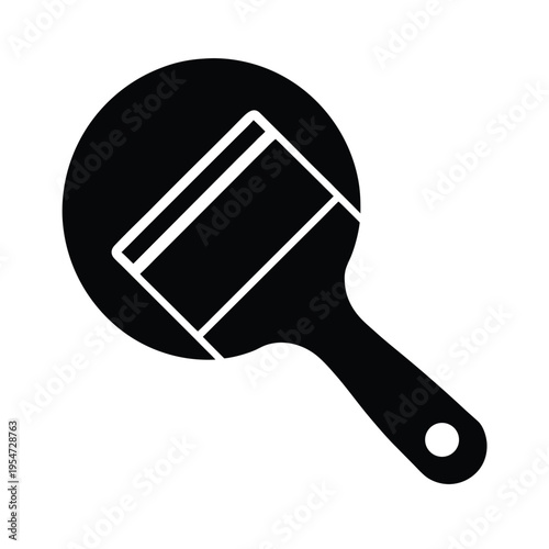 Paint Brush Art Icon Vector Illustration