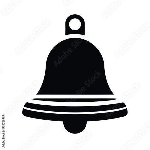 School Bell Icon Vector Illustration