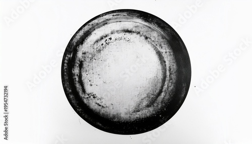 Grunge Monochrome Circle Background Abstract Circle Texture On White Background Dirt Overlay Or Screen Effect Use For Grunge Background Vintage Style