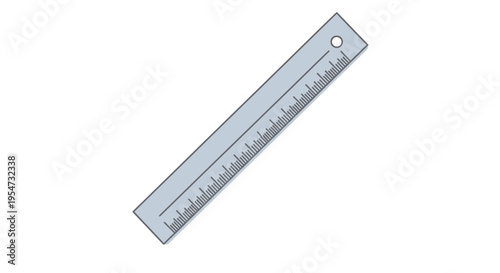 Ruler tool for measuring length accurately.