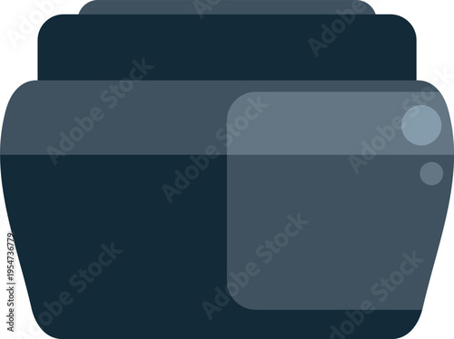 Black cosmetic cream jar representing skincare and beauty products