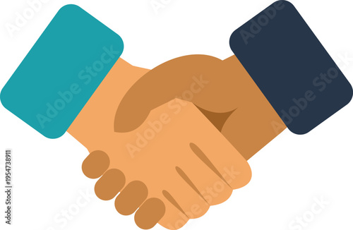 Hands shaking representing agreement, cooperation, and successful business deals