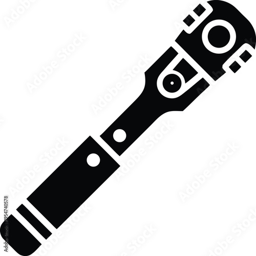 torque wrench vector illustration on transparent background