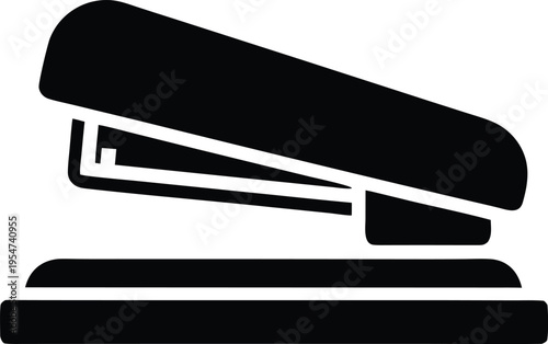 stapler desktop vector illustration on transparent background
