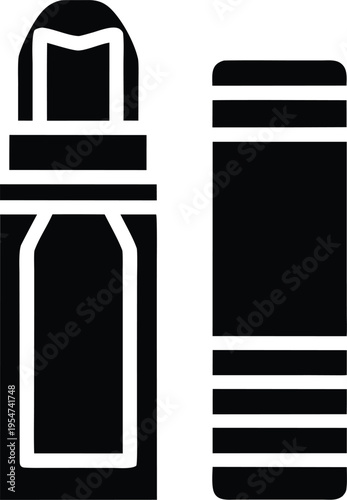 glue stick vector illustration on transparent background